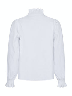 Brielle Solid Shirt - White