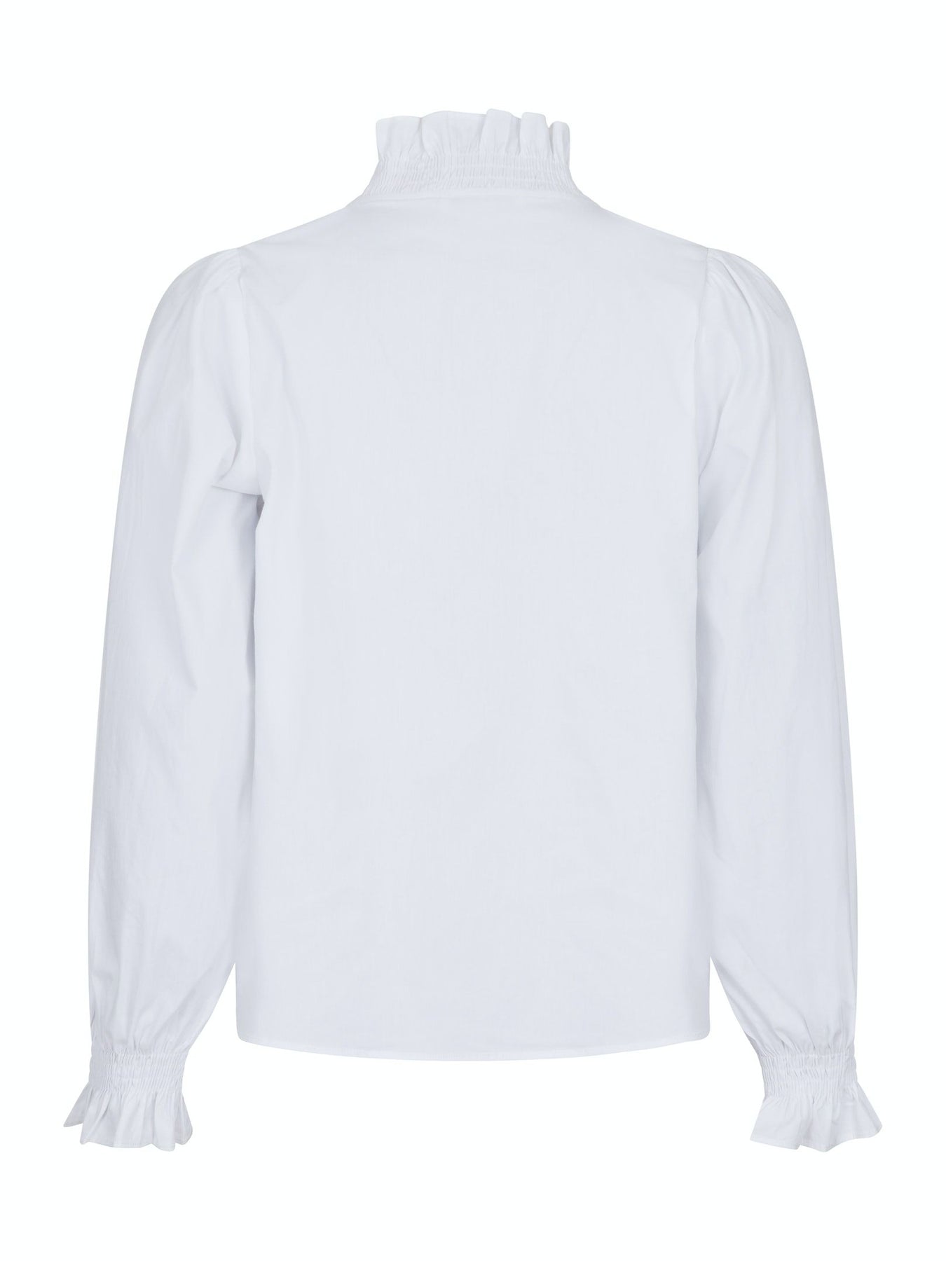 Brielle Solid Shirt - White