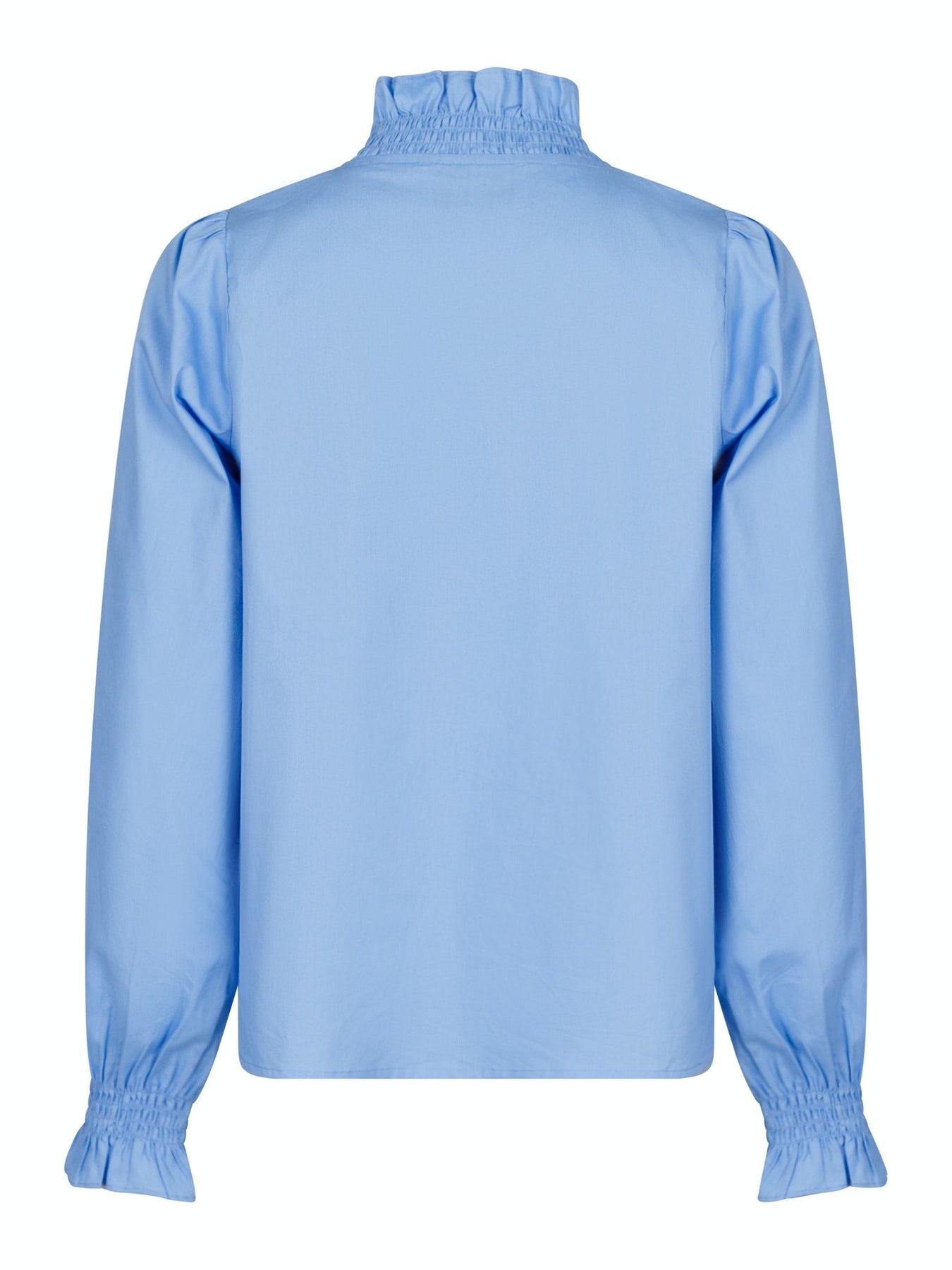 Brielle Solid Shirt - Sky Blue
