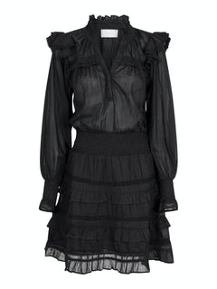 Piano S Voile Dress - Black
