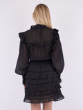 Piano S Voile Dress - Black