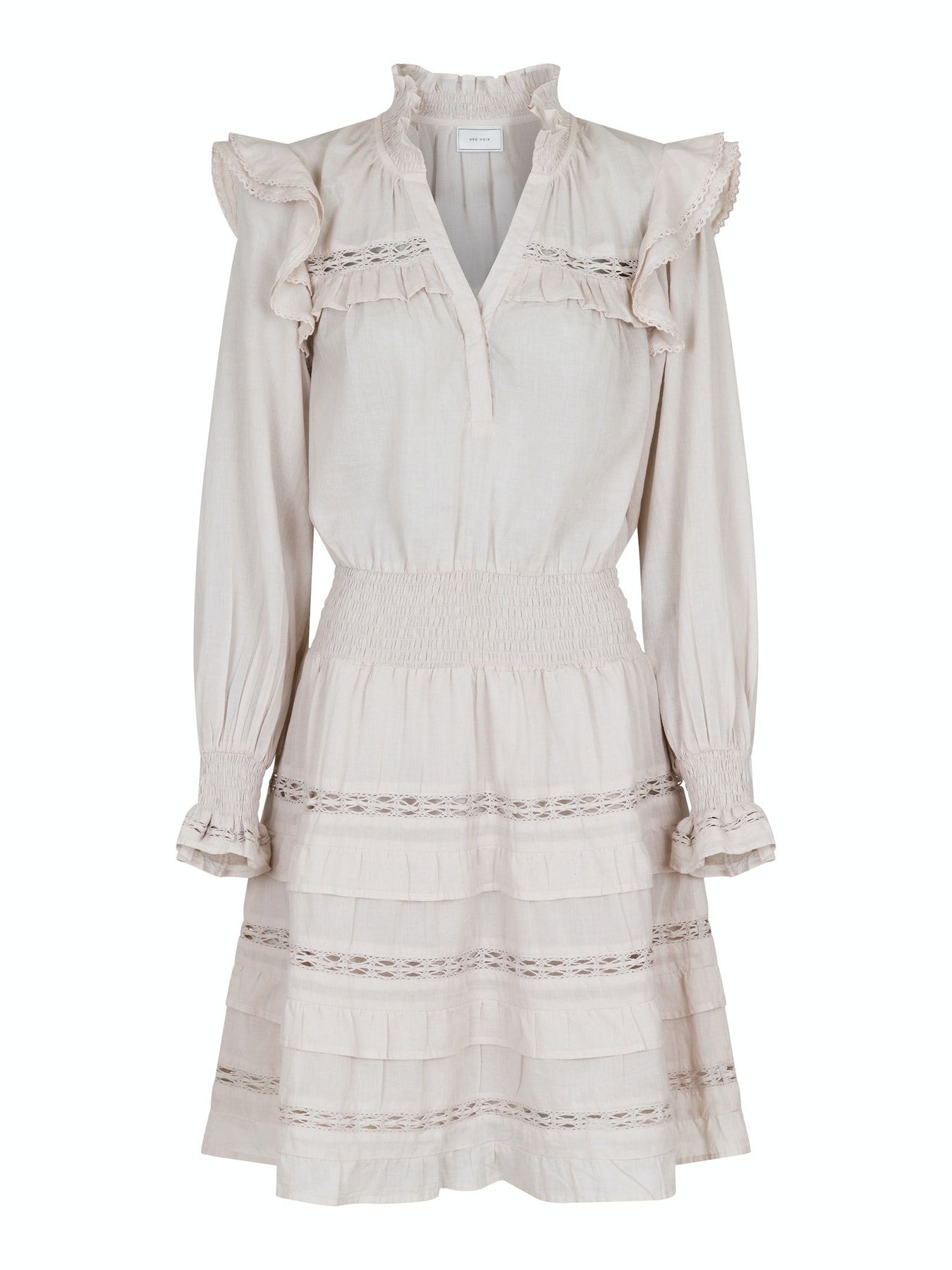 Piano S Voile Dress - Ivory