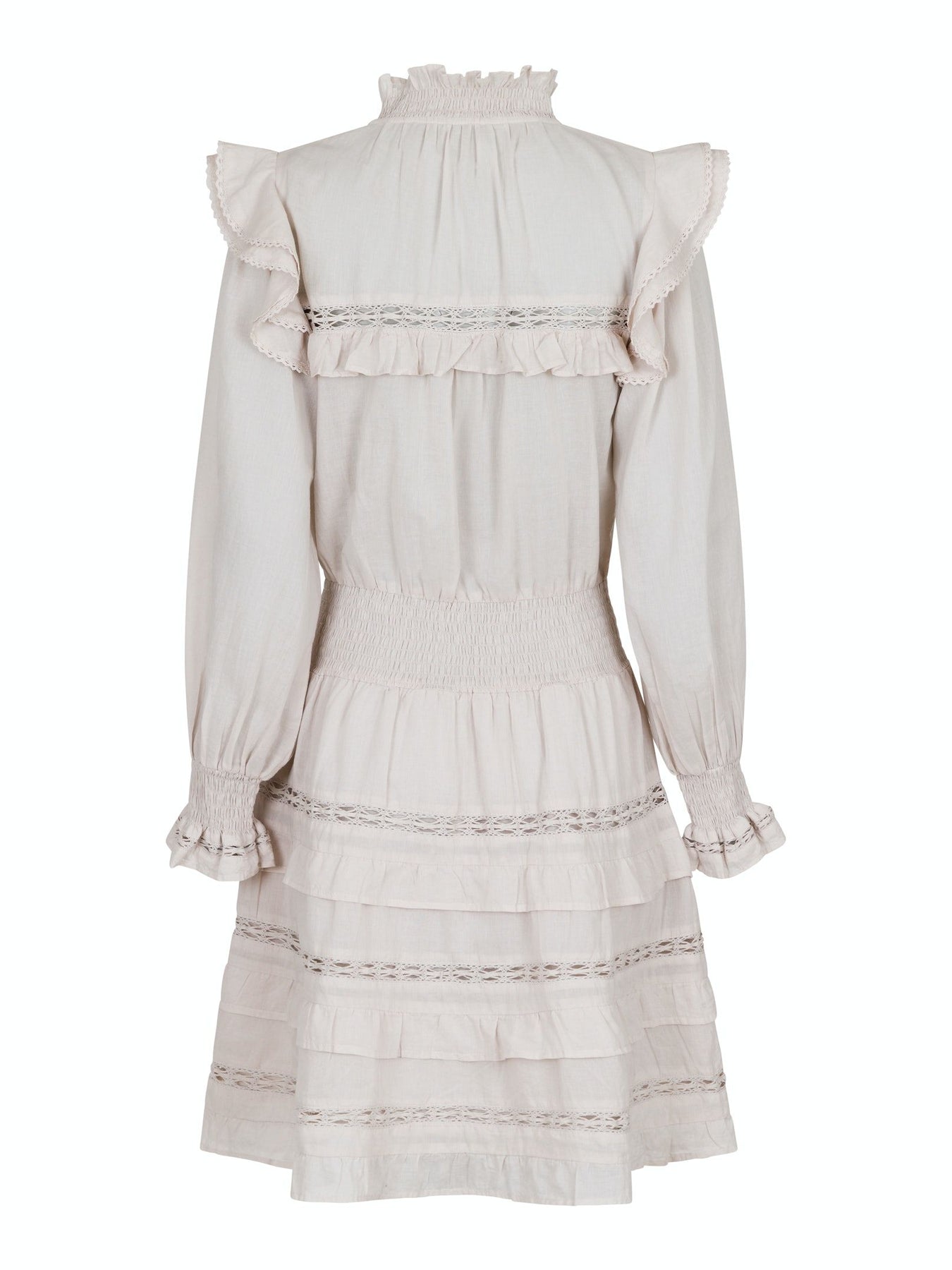 Piano S Voile Dress - Ivory