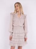 Piano S Voile Dress - Ivory
