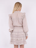 Piano S Voile Dress - Ivory