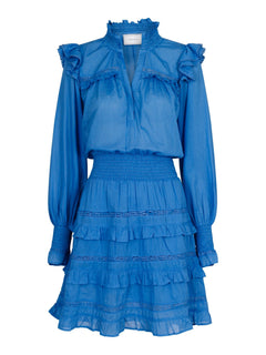 Piano S Voile Dress - Blue