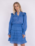 Piano S Voile Dress - Blue