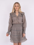 Piano S Voile Dress - Smoke Green