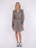 Piano S Voile Dress - Smoke Green