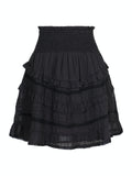 Donna S Voile Skirt - Black