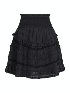 Donna S Voile Skirt - Black