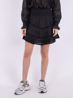 Donna S Voile Skirt - Black