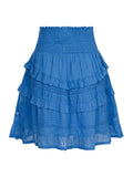 Donna S Voile Skirt - Blue