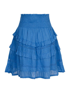 Donna S Voile Skirt - Blue