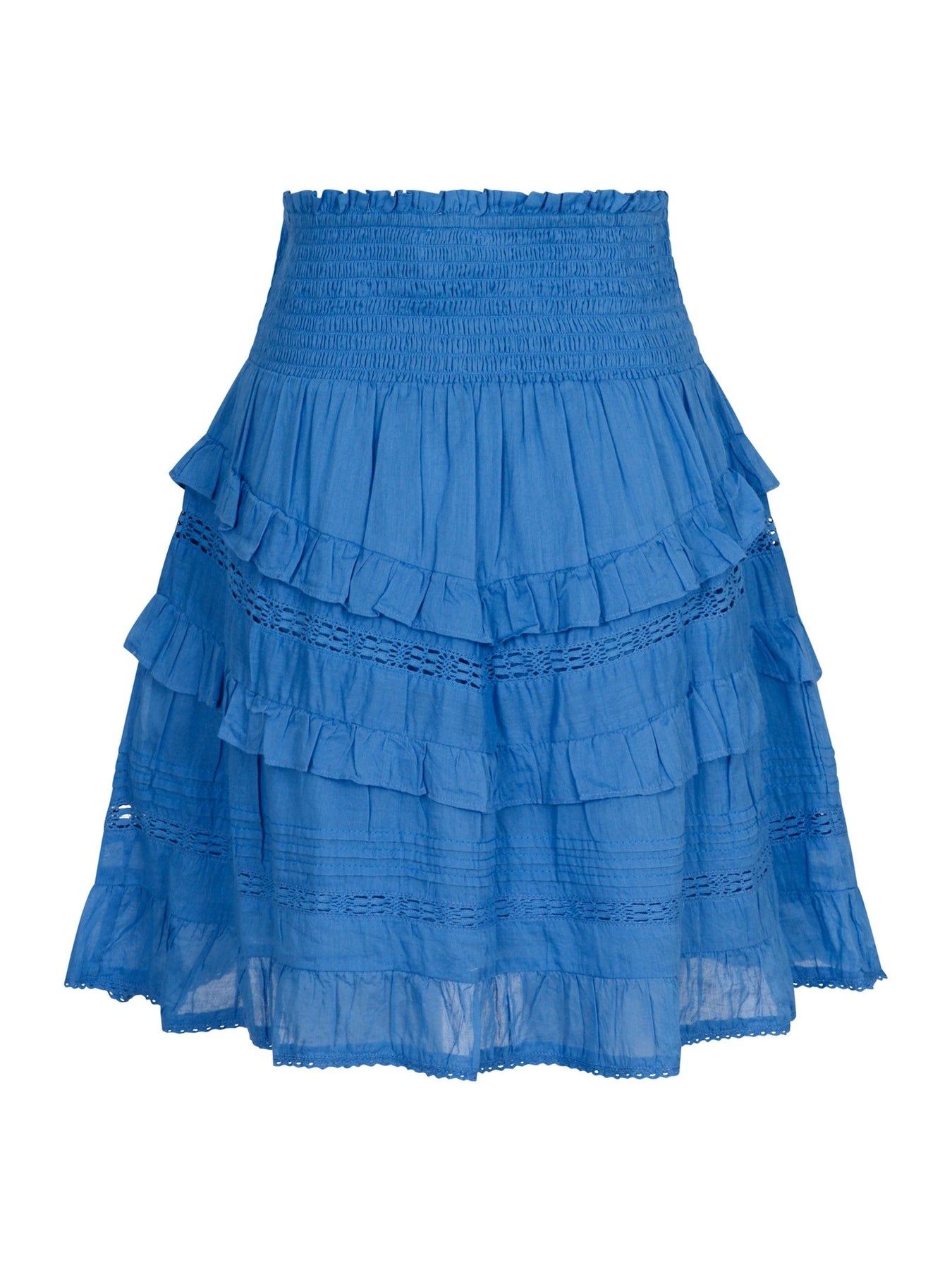 Donna S Voile Skirt - Blue