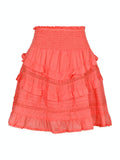 Donna S Voile Skirt - Coral