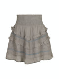Donna S Voile Skirt - Smoke Green