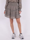 Donna S Voile Skirt - Smoke Green