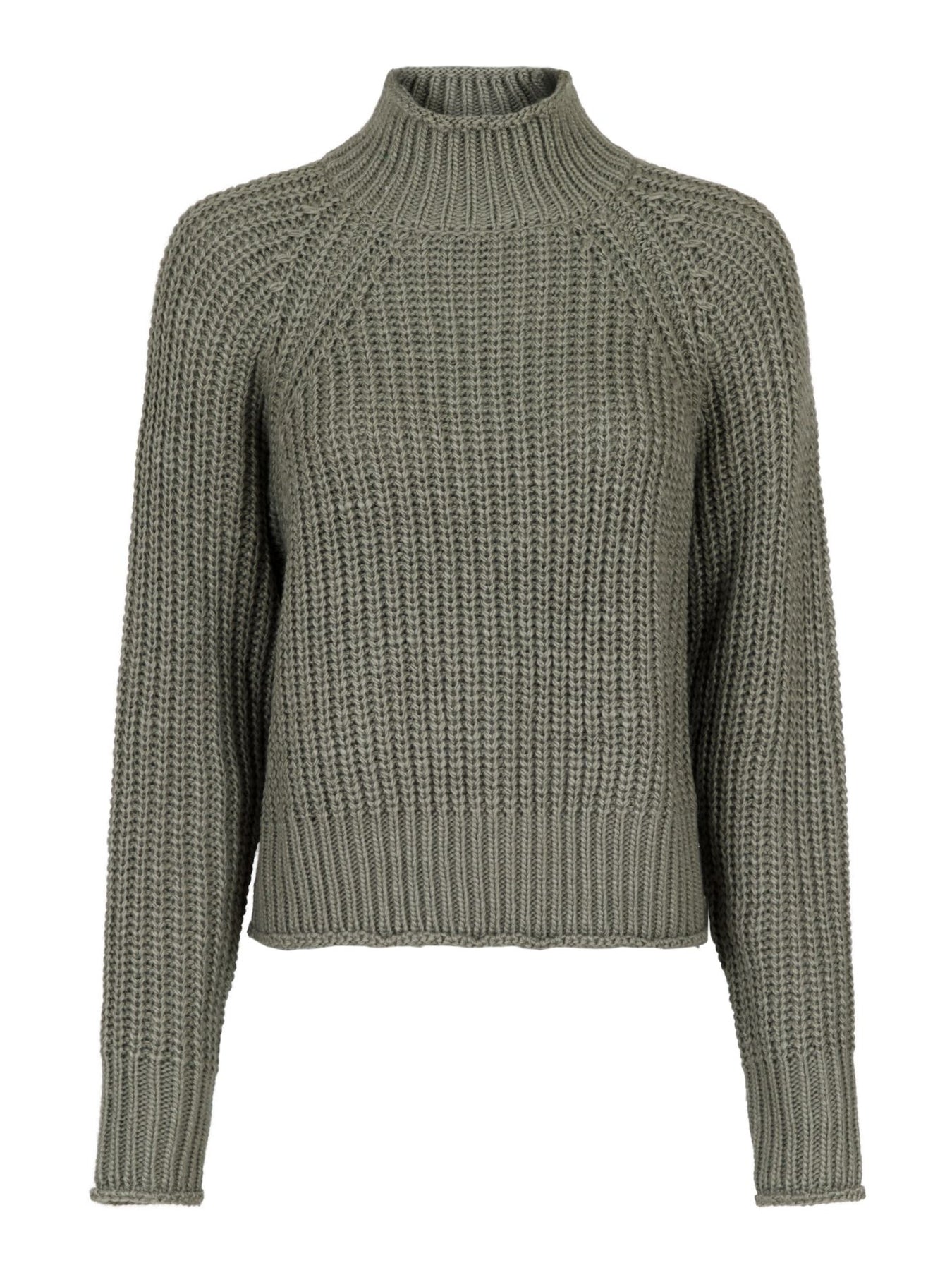 Dolce Knit Blouse - Smoke Green