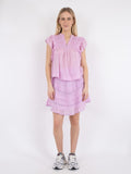 Jayla S Voile Top - Rose