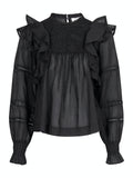 Sarna S Voile Blouse - Black