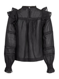Sarna S Voile Blouse - Black