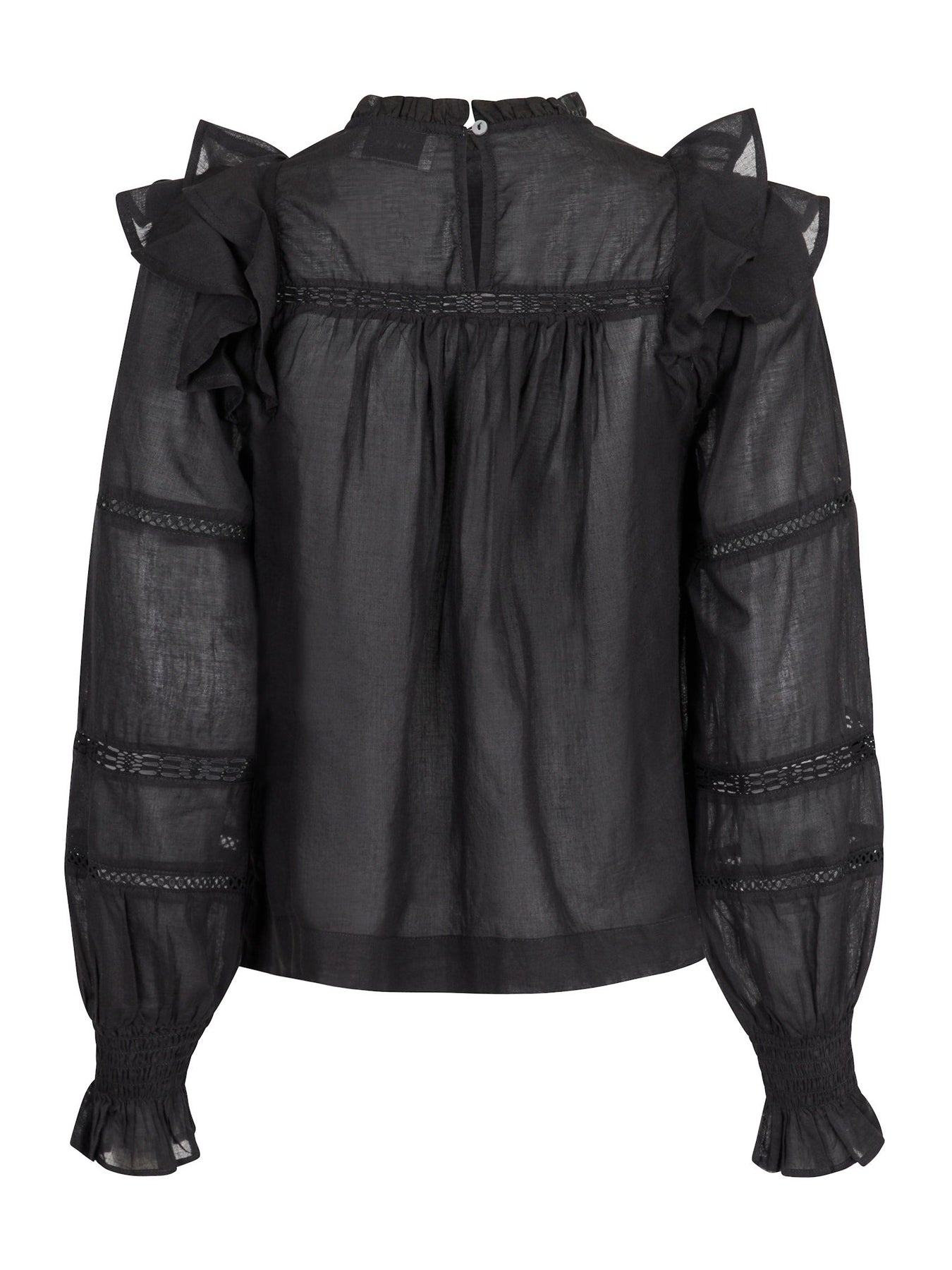 Sarna S Voile Blouse - Black