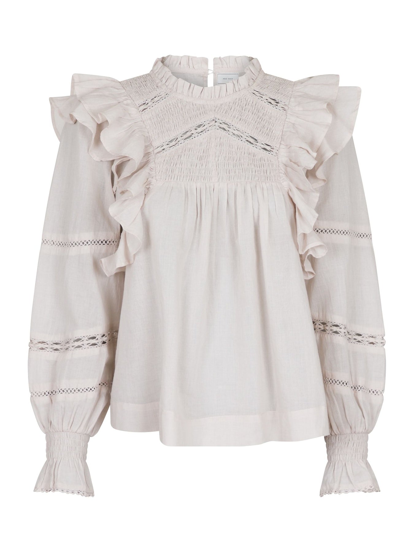 Sarna S Voile Blouse - Ivory