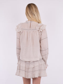 Sarna S Voile Blouse - Ivory