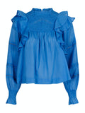Sarna S Voile Blouse - Blue