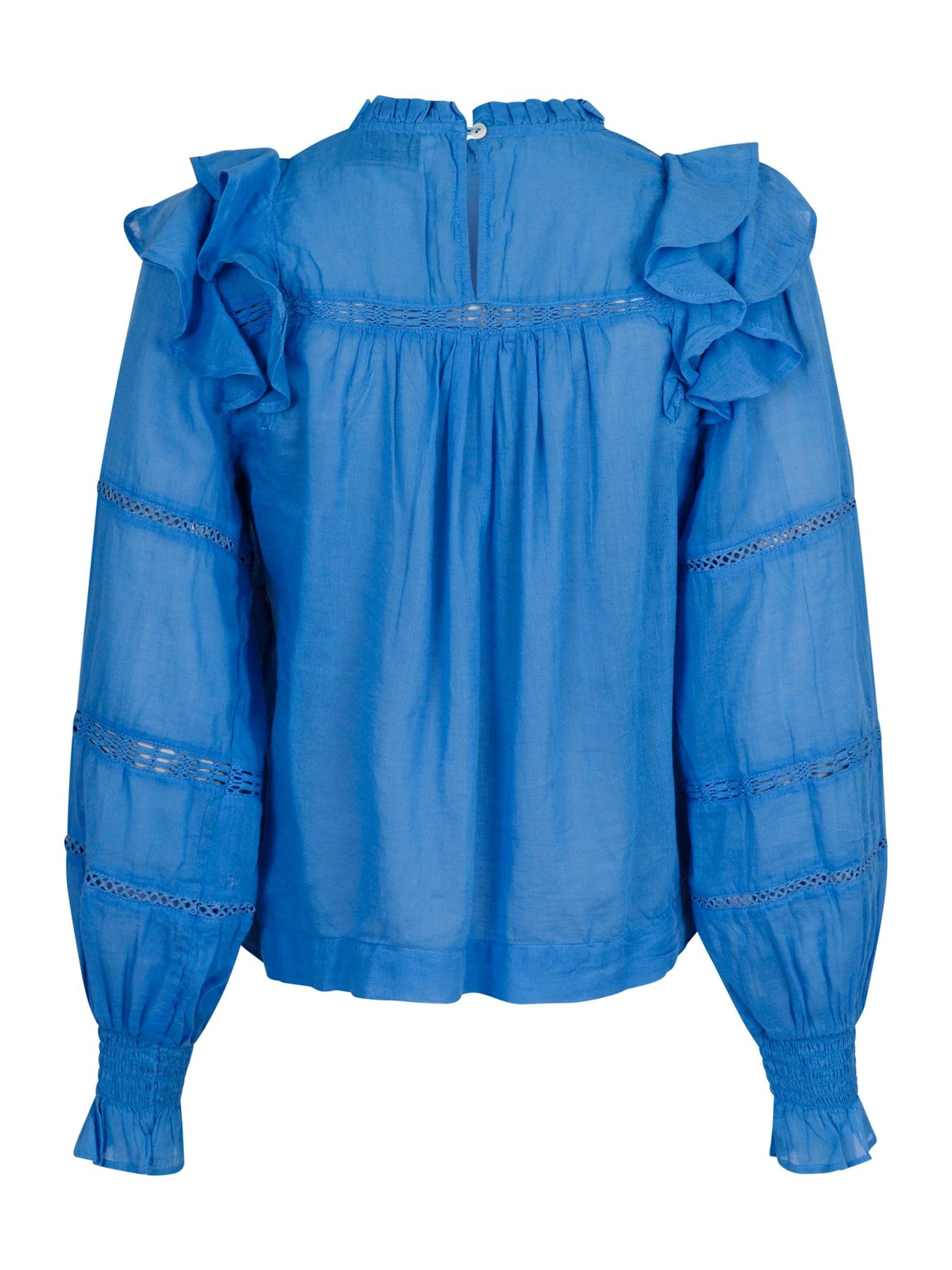 Sarna S Voile Blouse - Blue