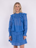 Sarna S Voile Blouse - Blue