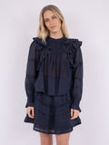 Sarna S Voile Blouse - Navy