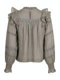 Sarna S Voile Blouse - Smoke Green