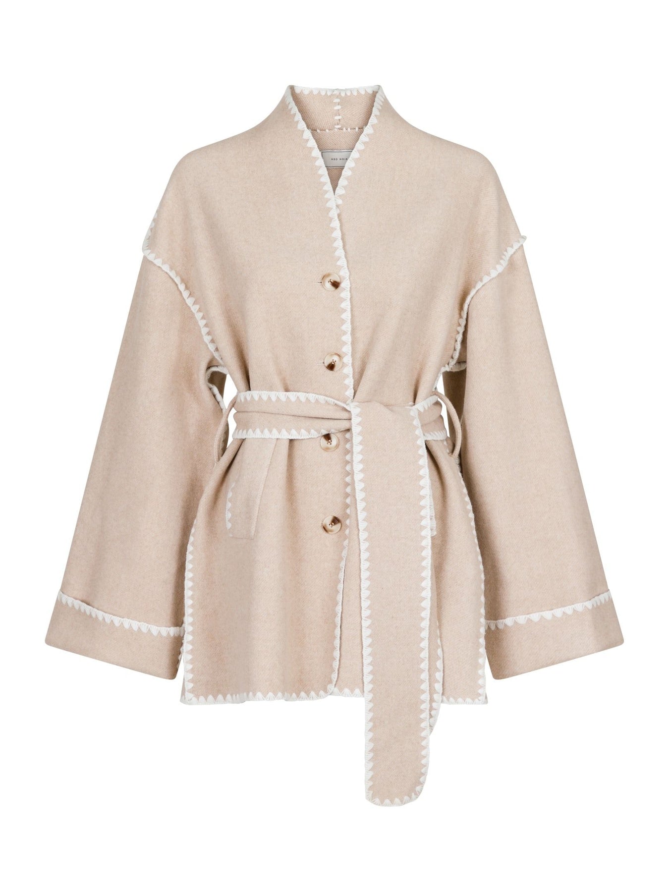 Frenchie Wool Jacket - Sand