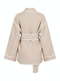 Frenchie Wool Jacket - Sand