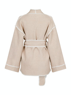 Frenchie Wool Jacket - Sand