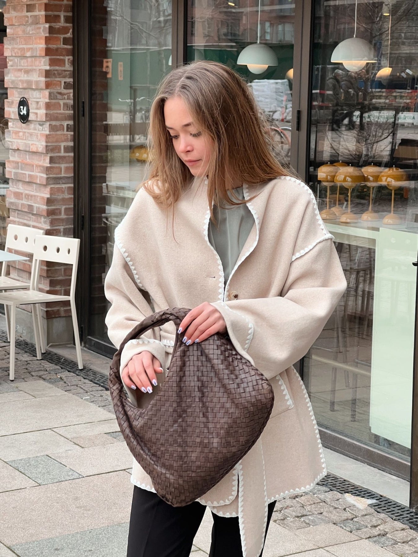 Frenchie Wool Jacket - Sand