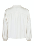 Binnet Satin Blouse - Off White