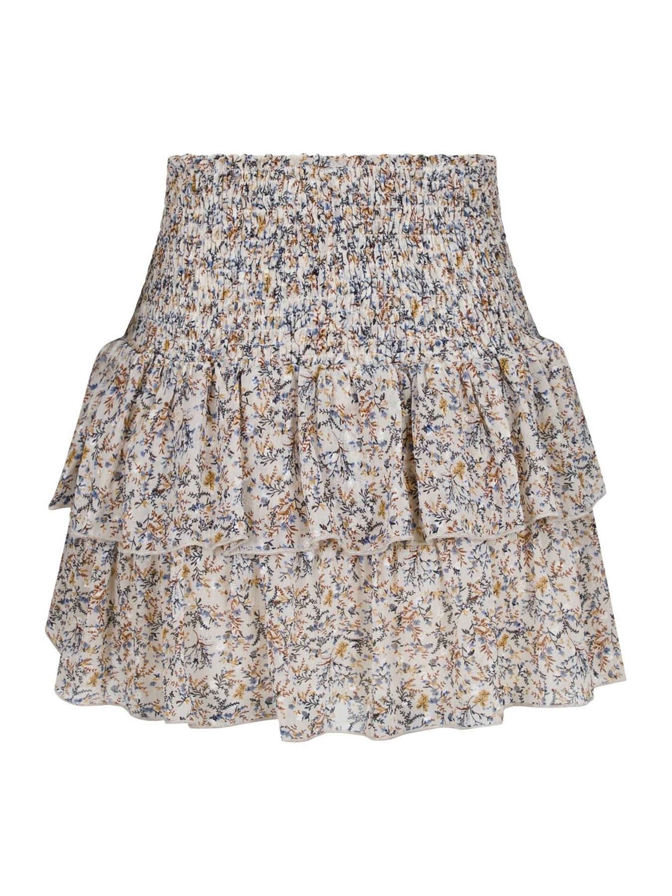 Carin Bohemian Skirt - Creme