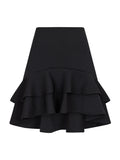 Kacie Woven Skirt - Black