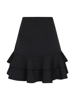 Kacie Woven Skirt - Black