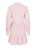Latifa Mini Cord Dress - Powder