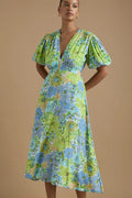Vittoria Midi Dress - San Benedetto Floral Print