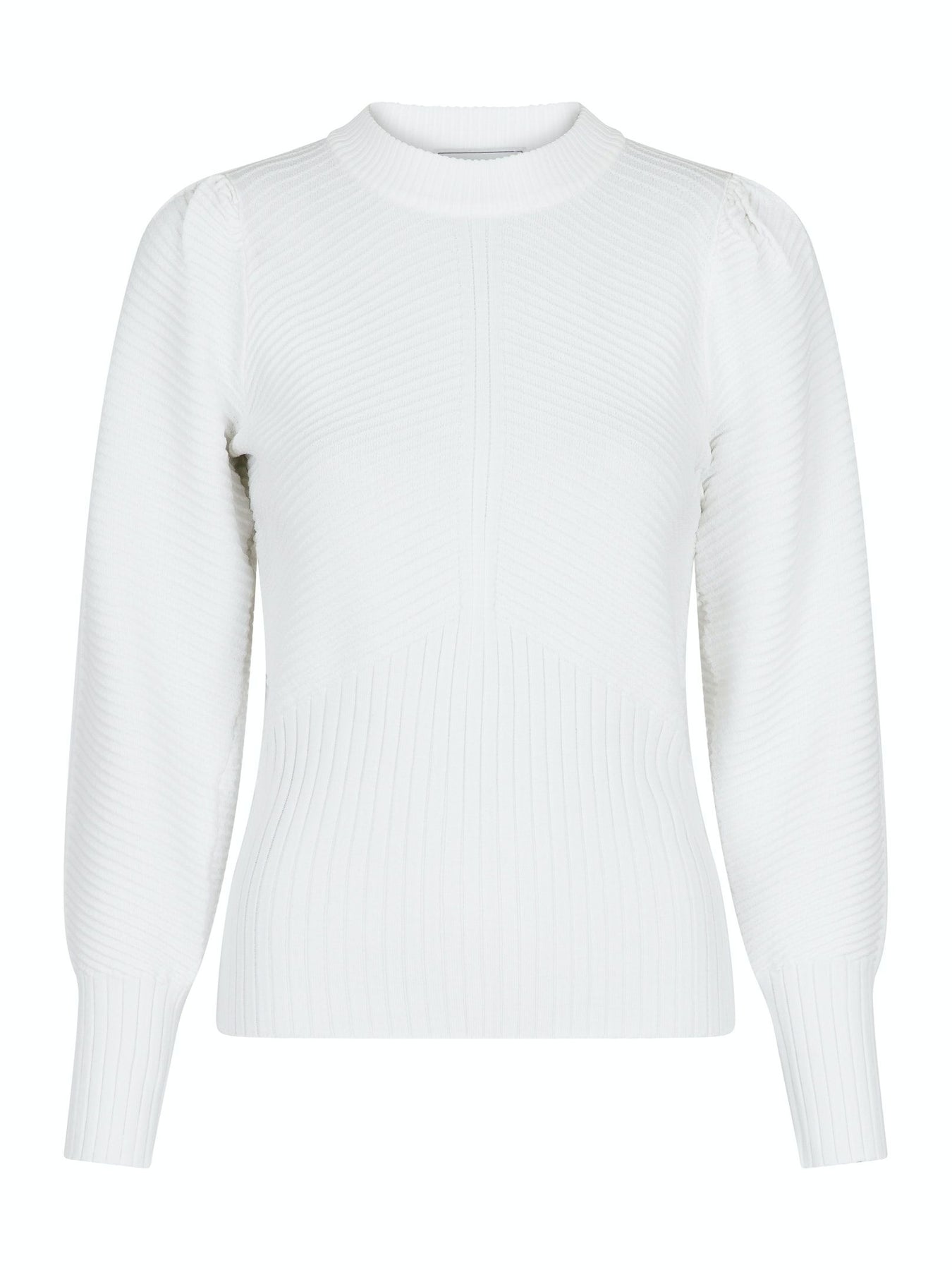 Aspen Knit Blouse - White