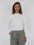 Aspen Knit Blouse - White