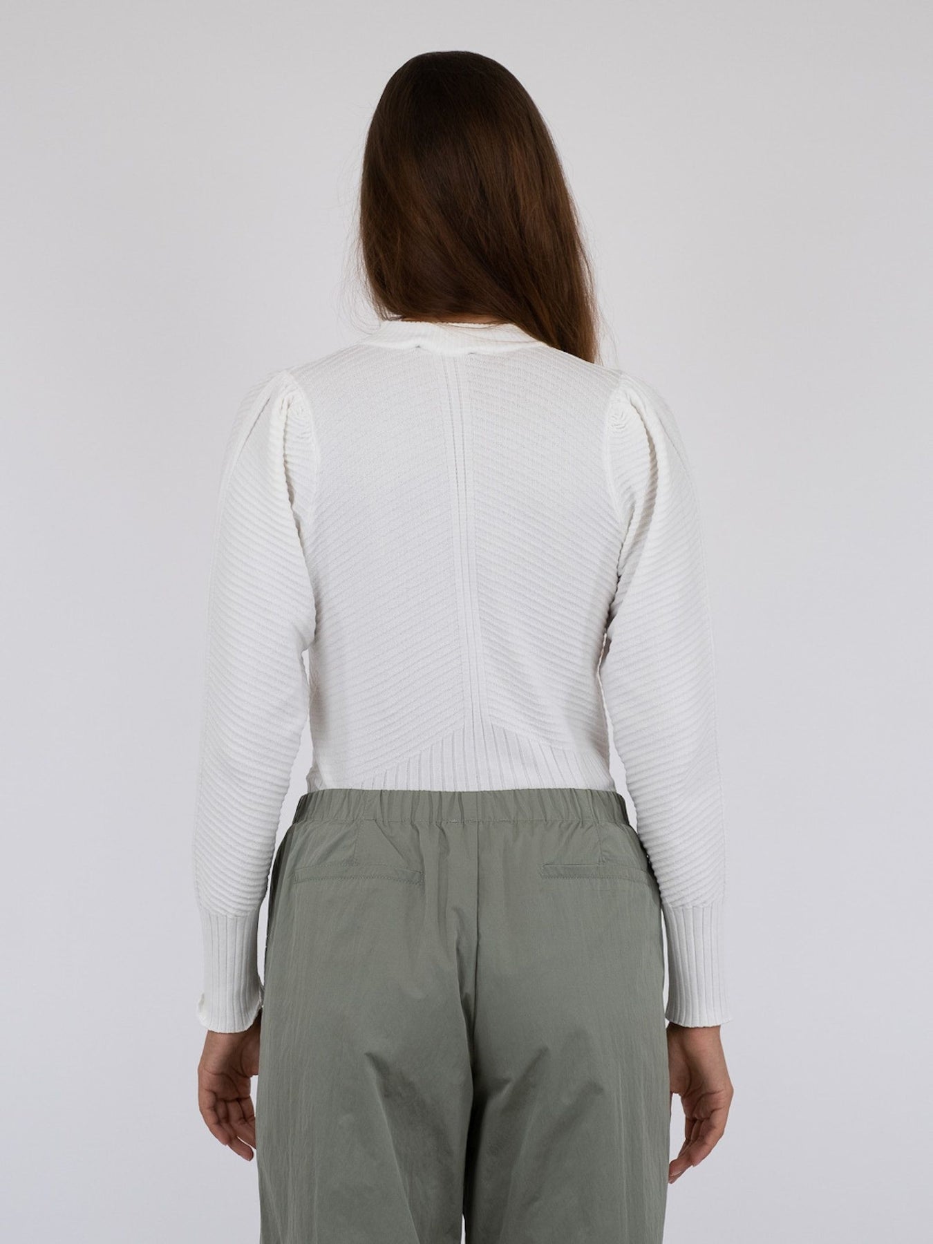 Aspen Knit Blouse - White
