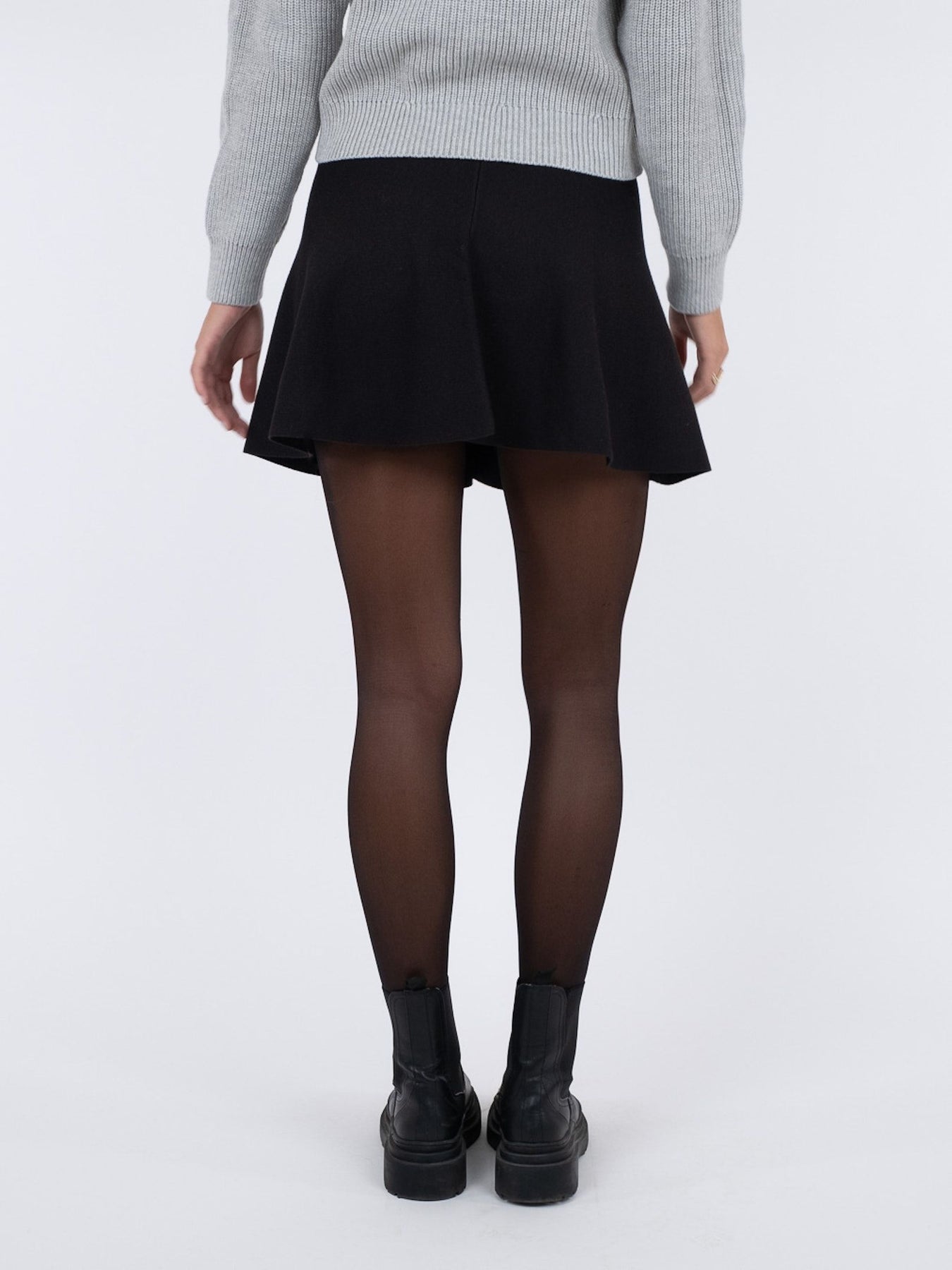 Hanna Knit Skirt - Black