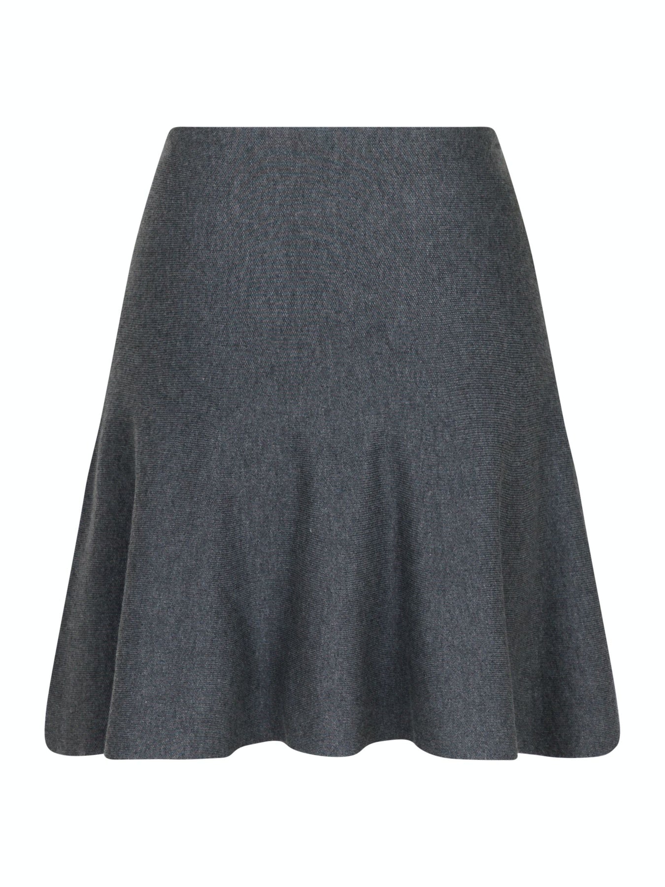 Hanna Knit Skirt - Grey Melange