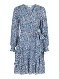 Dennie Color Haze Dress - Blue